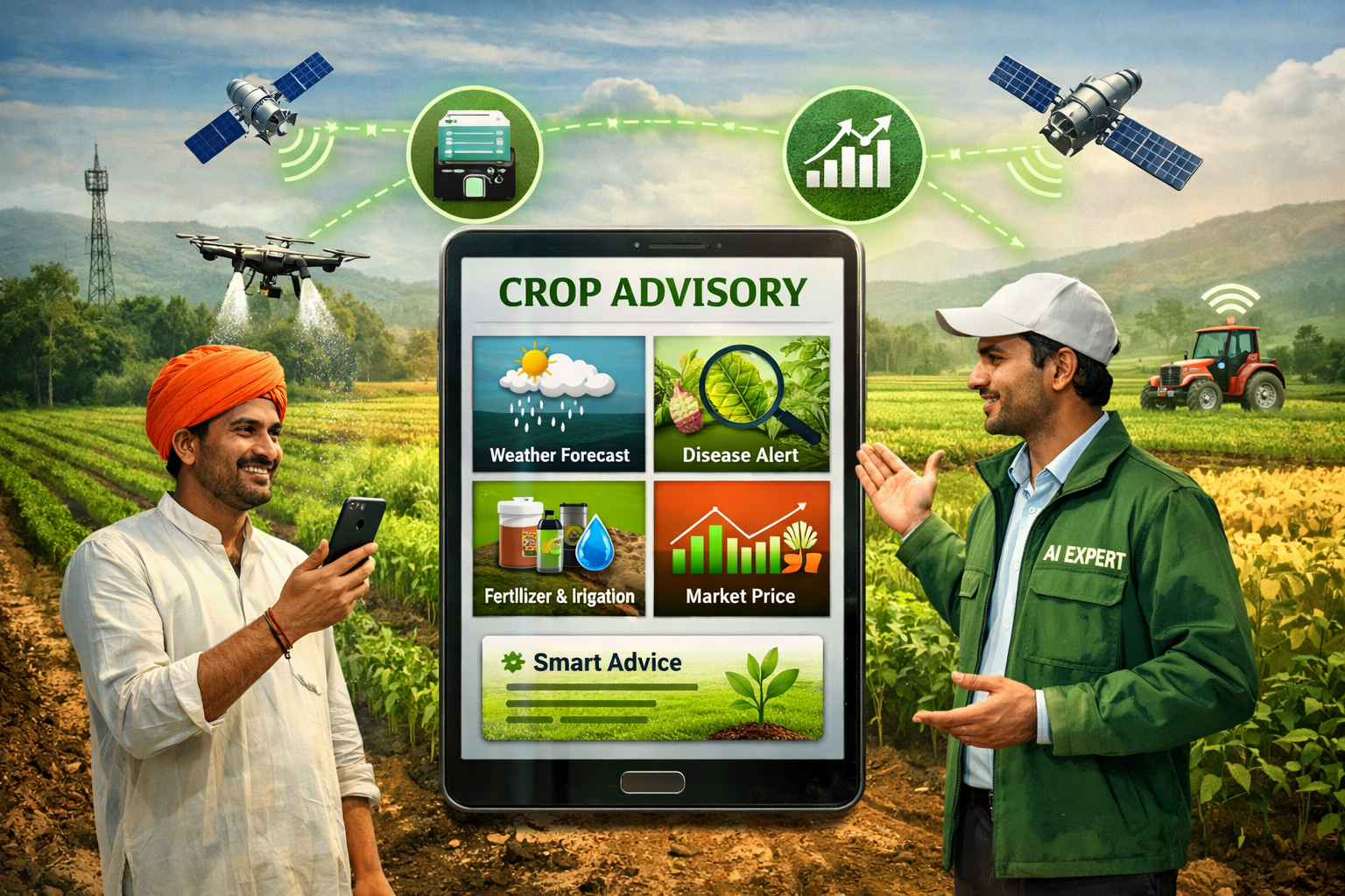 AI Crop Advisory App in India – The Future of Smart Farming in 2026
